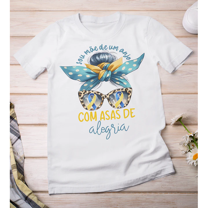 7 Artes para Camisa Sindrome de Down em Png  3