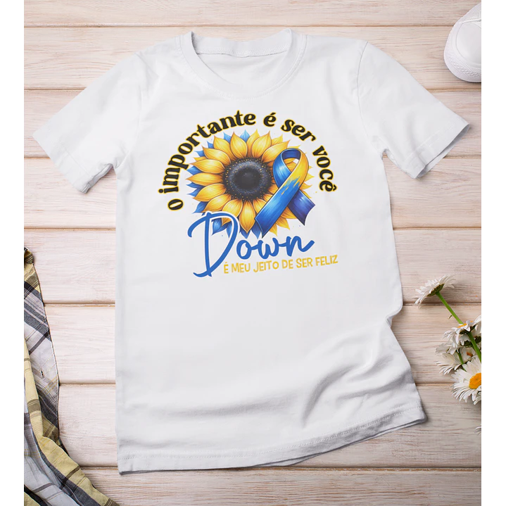 7 Artes para Camisa Sindrome de Down em Png  5