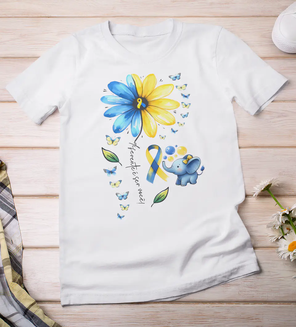 7 Artes para Camisa Sindrome de Down em Png  6