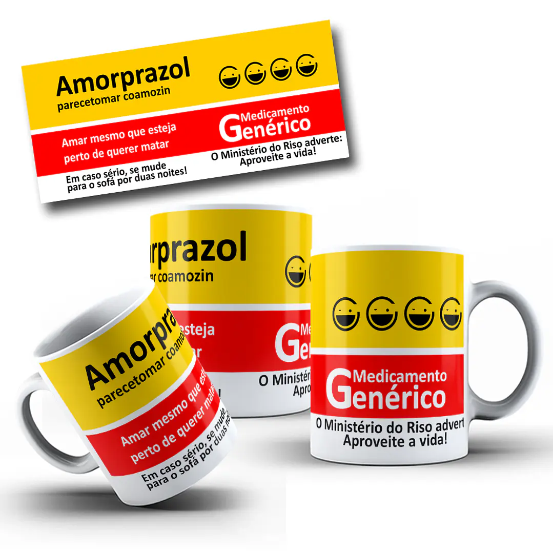8 Artes para Caneca Medicamento Certo em Jpg 4