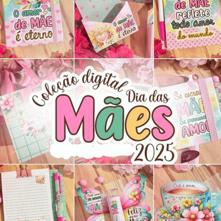 Arquivos de Corte Mimos Dia das Mães em Pdf   1