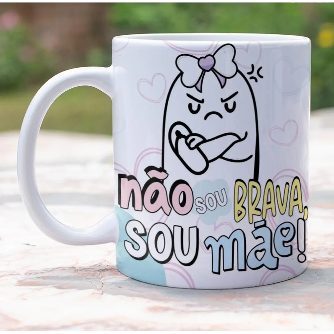 11 Artes para Caneca Dia das Mães Flork Super Mãe Arquivo Editável  8