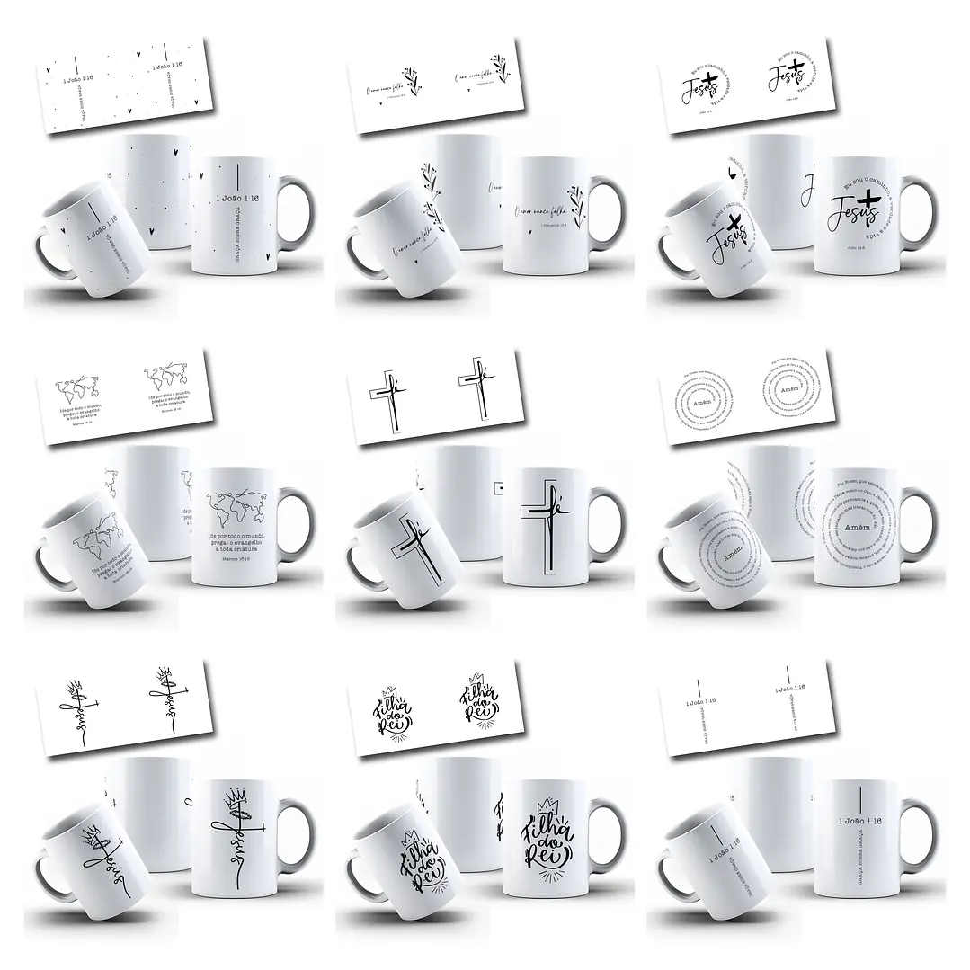 50 Artes para Caneca Salmos e Proverbios Arquivo em Jpg  3
