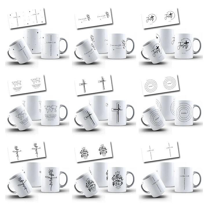 50 Artes para Caneca Salmos e Proverbios Arquivo em Jpg  3