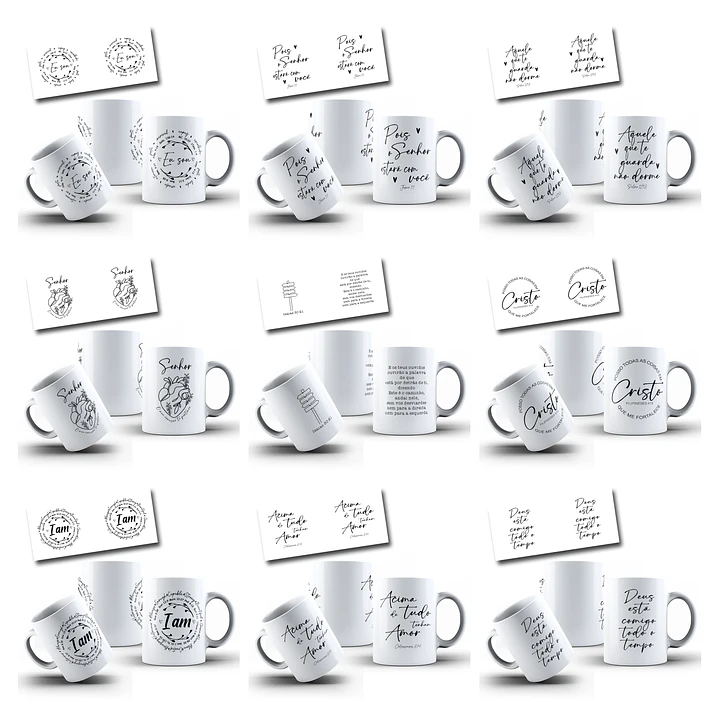 50 Artes para Caneca Salmos e Proverbios Arquivo em Jpg  4