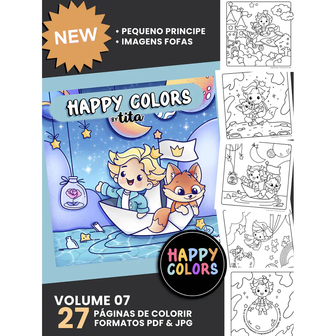 Arquivos Livros de Colorir Happy Colors Desenhos Completo em Pdf 5