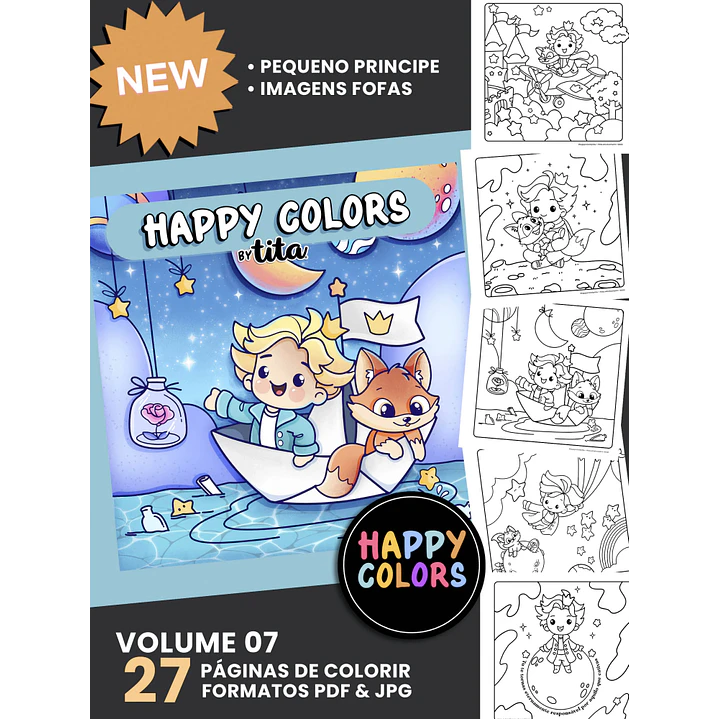 Arquivos Livros de Colorir Happy Colors Desenhos Completo em Pdf 5