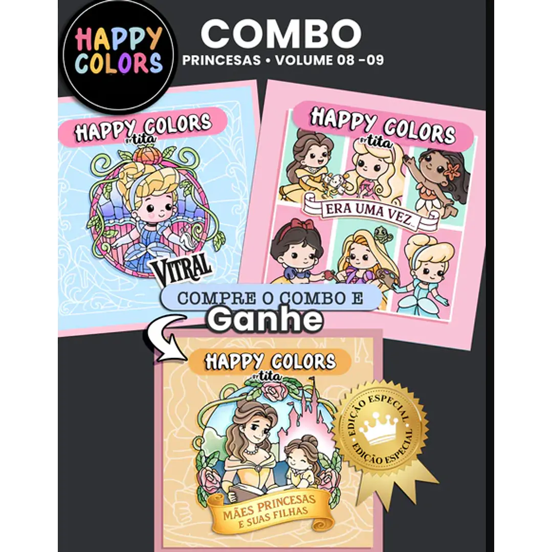 Arquivos Livros de Colorir Happy Colors Desenhos Completo em Pdf 6