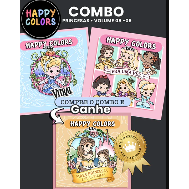 Arquivos Livros de Colorir Happy Colors Desenhos Completo em Pdf 6