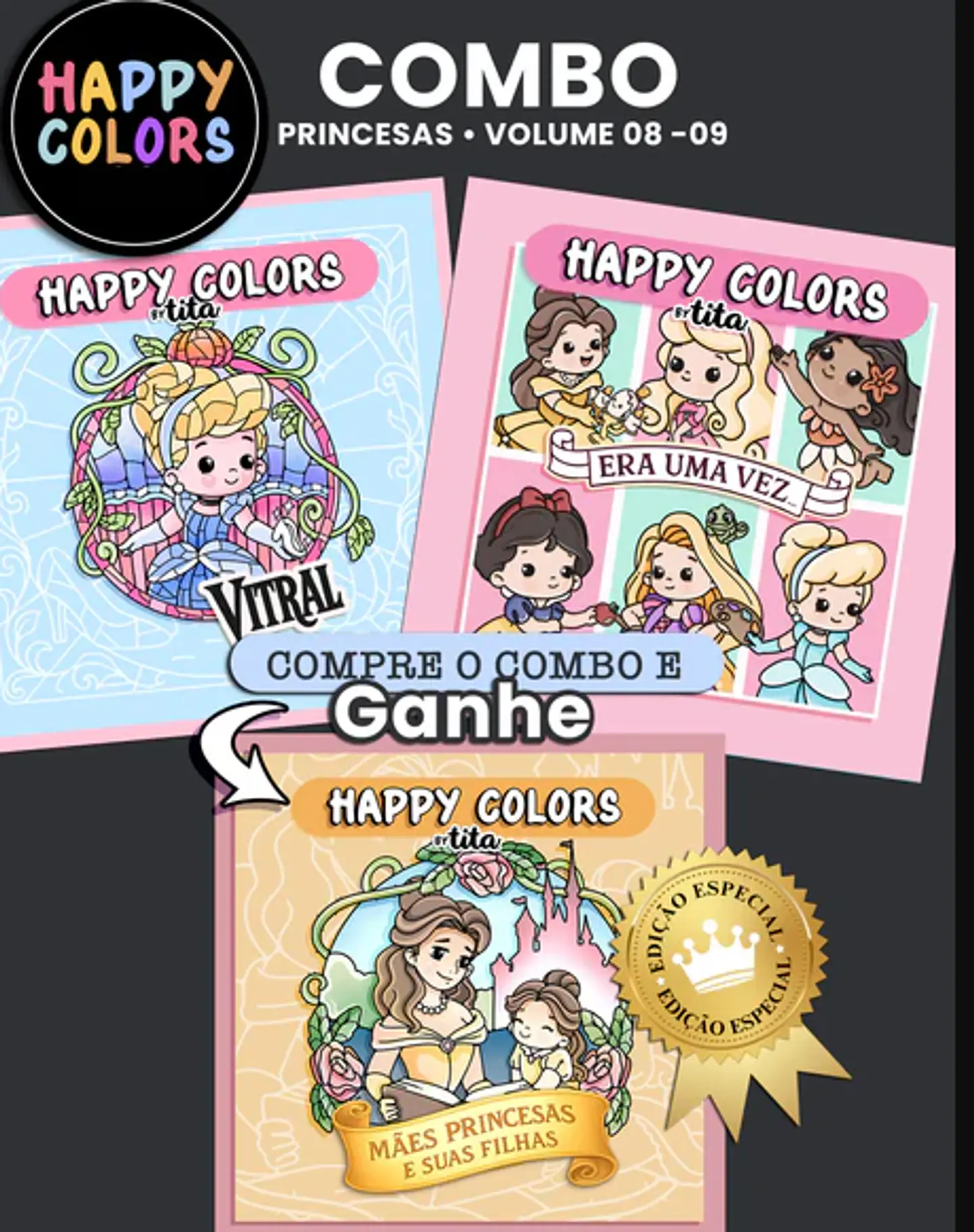 Arquivos Livros de Colorir Happy Colors Desenhos Completo em Pdf 6