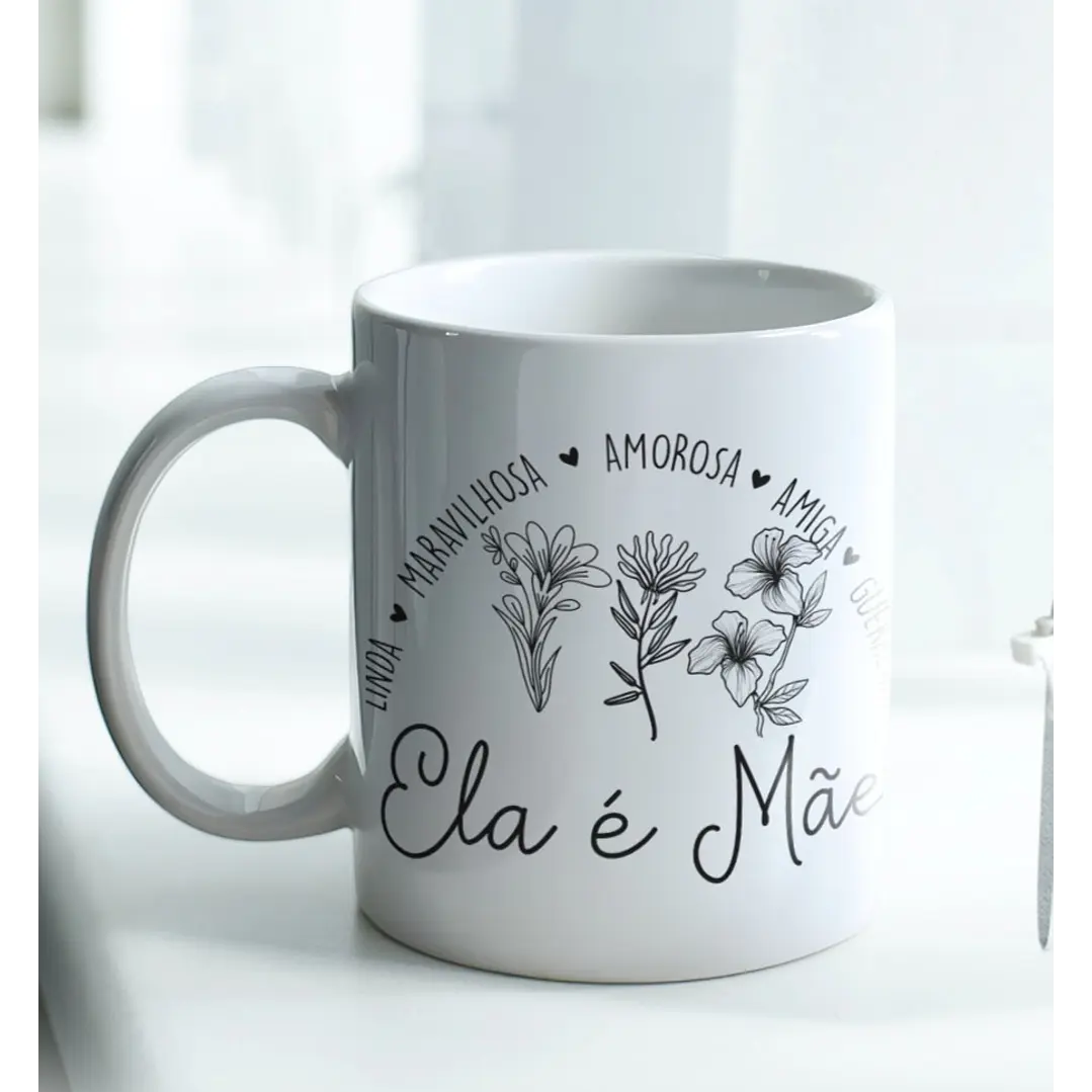 10 Artes para Canecas Minimalistas Mães Arquivo em Jpg 3