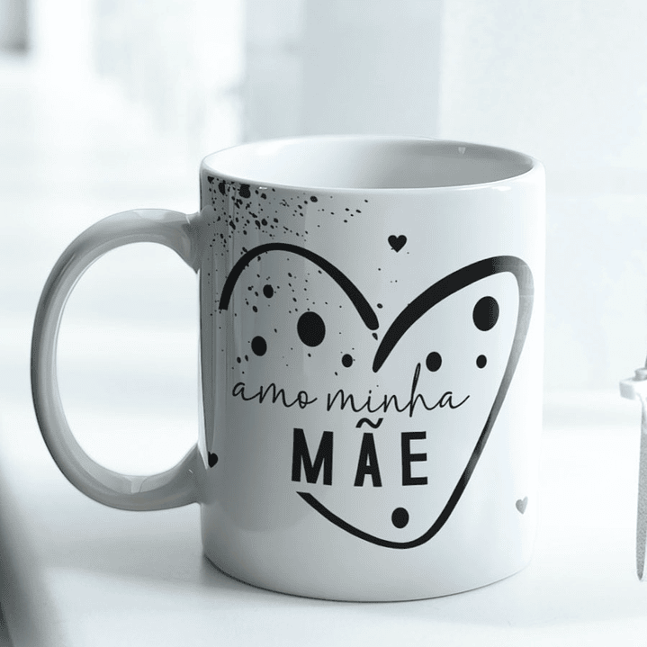 10 Artes para Canecas Minimalistas Mães Arquivo em Jpg 7