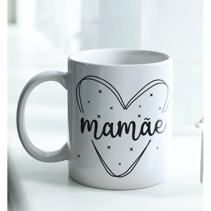 10 Artes para Canecas Minimalistas Mães Arquivo em Jpg 8