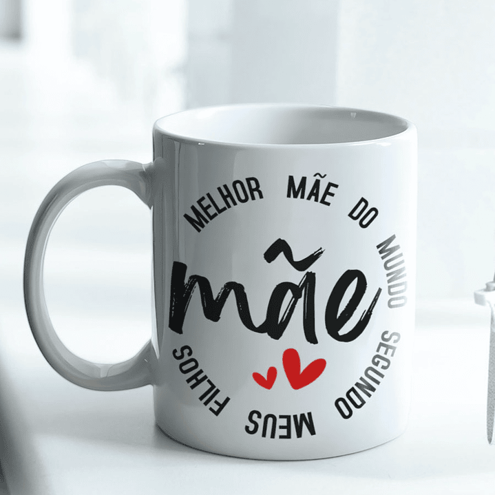 10 Artes para Canecas Minimalistas Mães Arquivo em Jpg 9