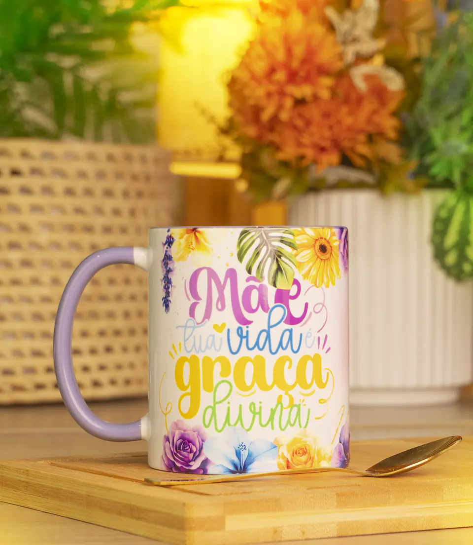 21 Artes para Caneca Dia das Mães coleção Mãe é Benção Arquivo em Jpg   8