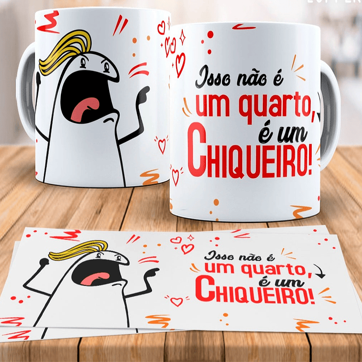 8 Artes para Caneca Flork Dia das Mãe Arquivo em Jpg  1
