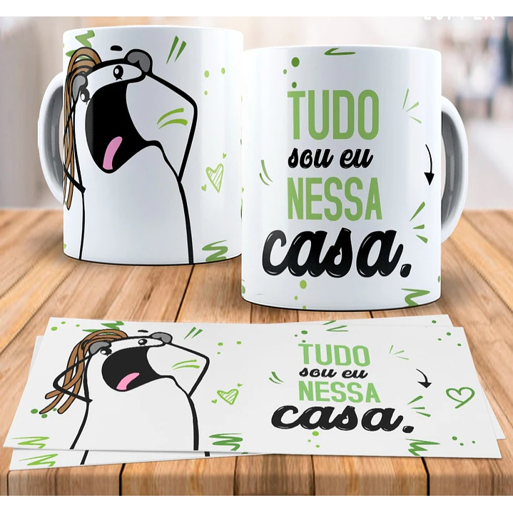 8 Artes para Caneca Flork Dia das Mãe Arquivo em Jpg  5