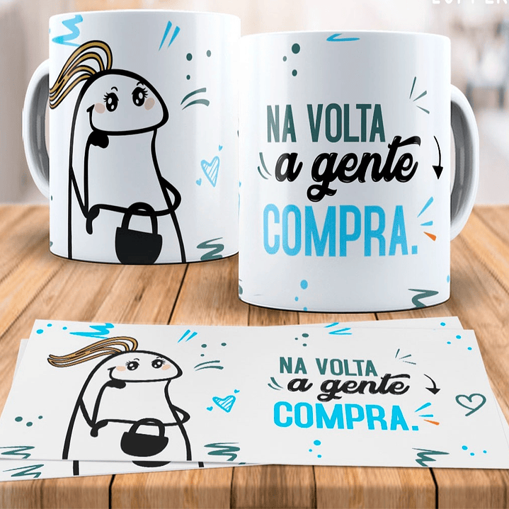 8 Artes para Caneca Flork Dia das Mãe Arquivo em Jpg  6