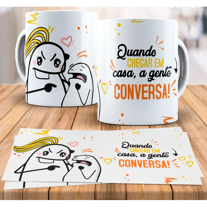 8 Artes para Caneca Flork Dia das Mãe Arquivo em Jpg  7