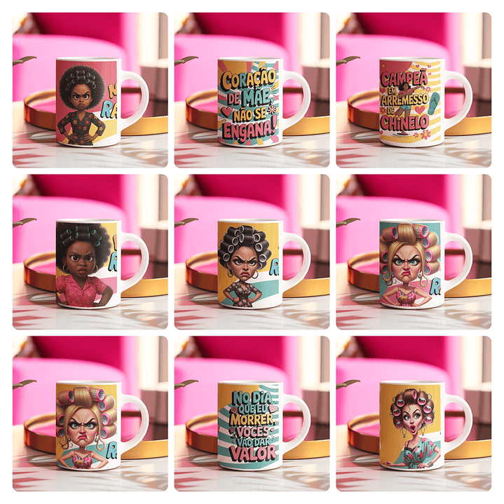 28 Artes para Caneca Mãe Raiz Dia das Mães Arquivo em Jpg  2