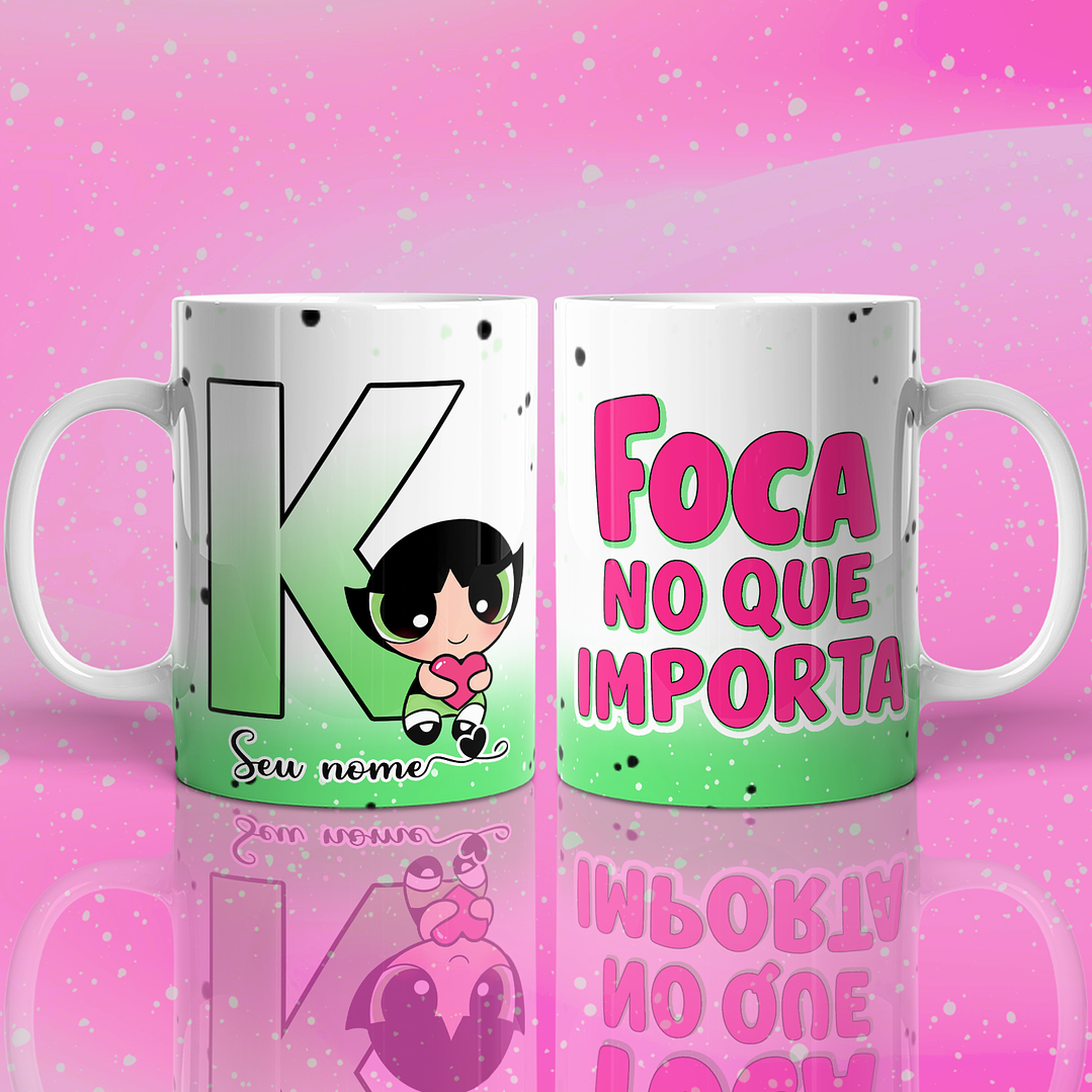 26 Artes para Caneca Alfabeto Docinho Arquivo em Jpg   4