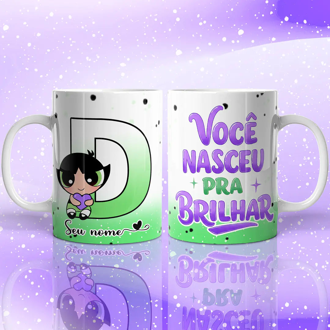 26 Artes para Caneca Alfabeto Docinho Arquivo em Jpg   8