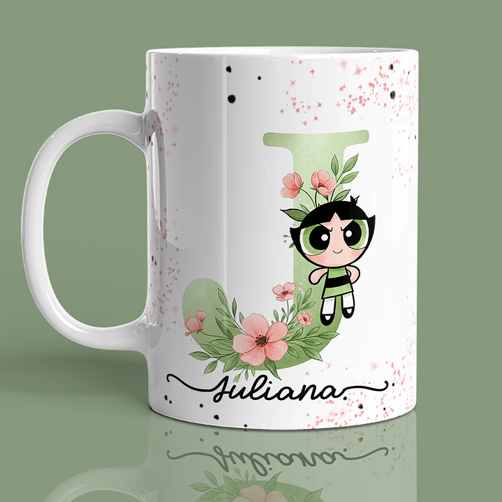 26 Artes para Caneca Alfabeto Docinho Arquivo em Jpg  4