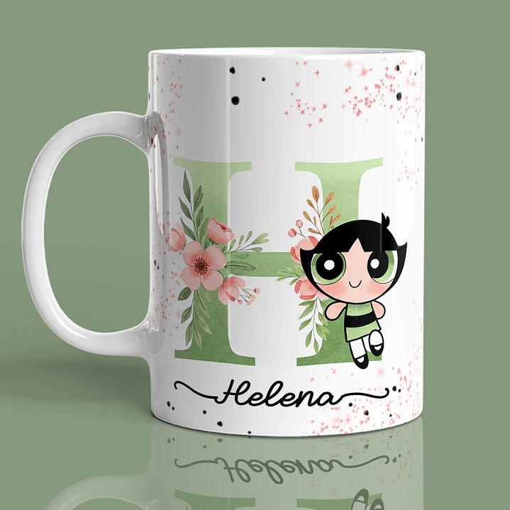 26 Artes para Caneca Alfabeto Docinho Arquivo em Jpg  9