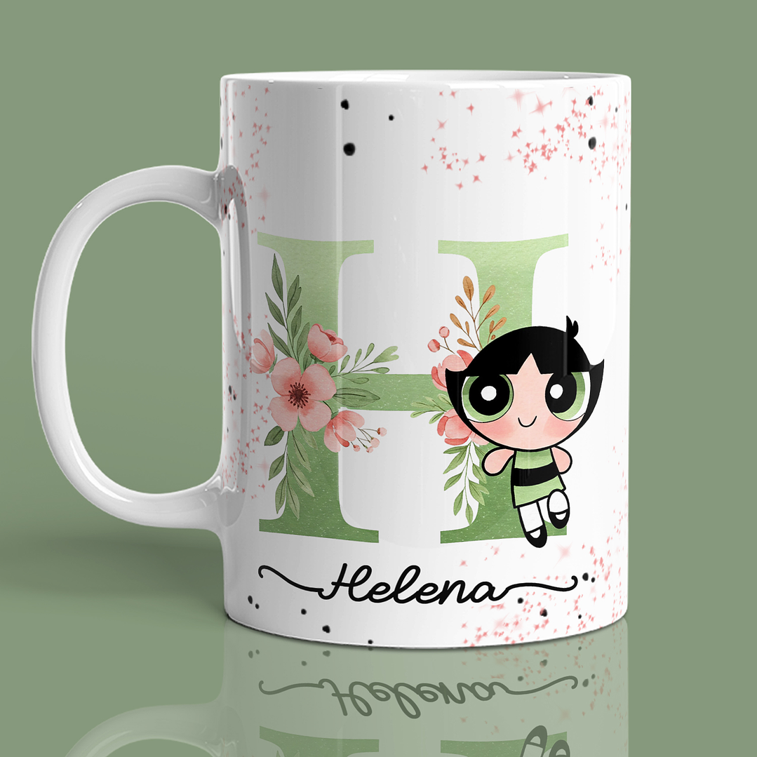 26 Artes para Caneca Alfabeto Docinho Arquivo em Jpg  9