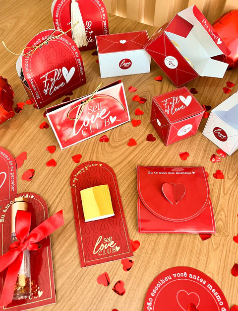 Arquivo Letters of love Mimos e Frases Dia dos namorados Arquivo Editável 