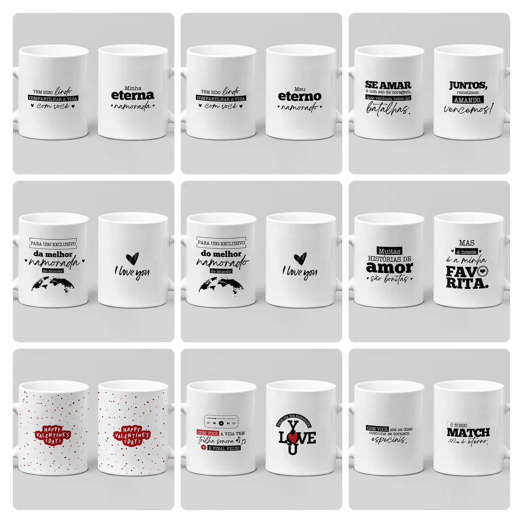 32 Artes para Caneca + Arquivos Mimos Dia dos Namorados em Pdf  6