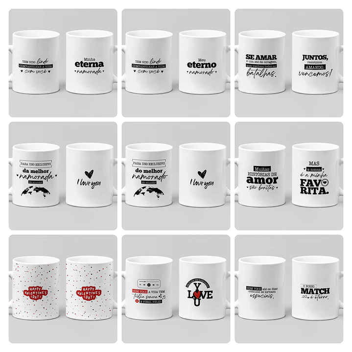 32 Artes para Caneca + Arquivos Mimos Dia dos Namorados em Pdf  6