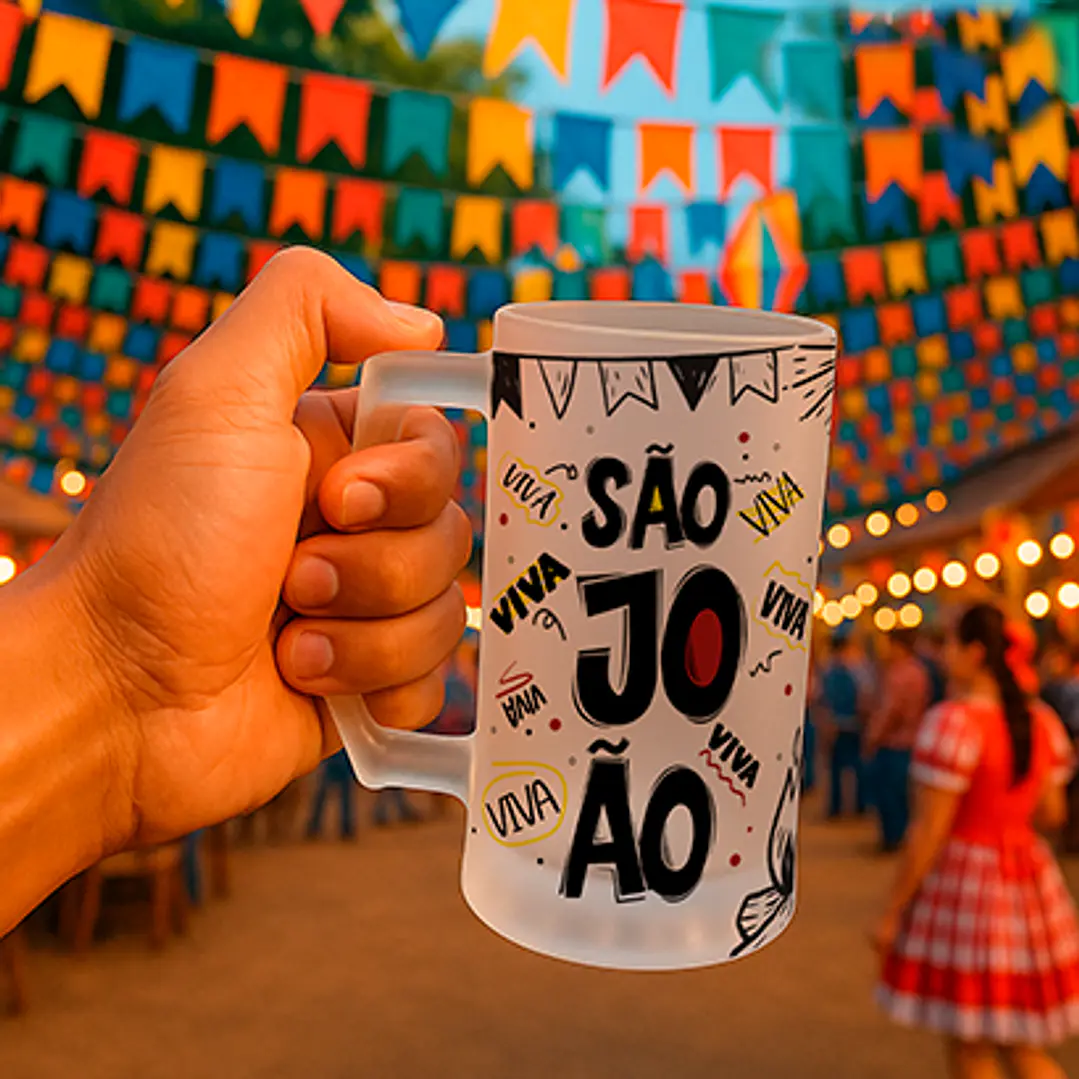 5 Artes para Copo Chopp Festa Junina Chopp Arquivo Editável 1