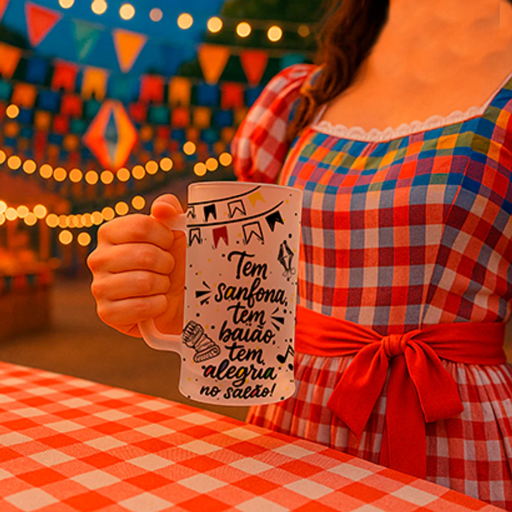 5 Artes para Copo Chopp Festa Junina Chopp Arquivo Editável 4