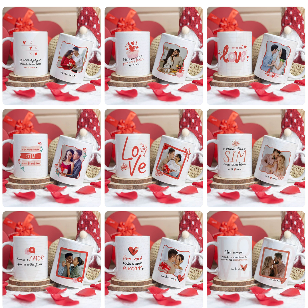 50 Artes para Canecas e Camisa Dia dos Namorados Arquivo Editável 2