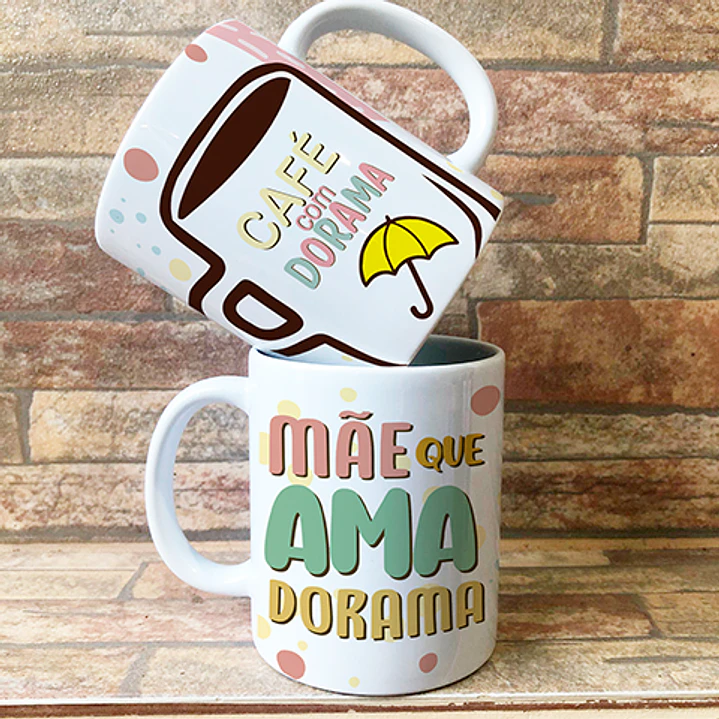 5 Artes para Caneca Mãe Dorameira Arquivo Editável 5