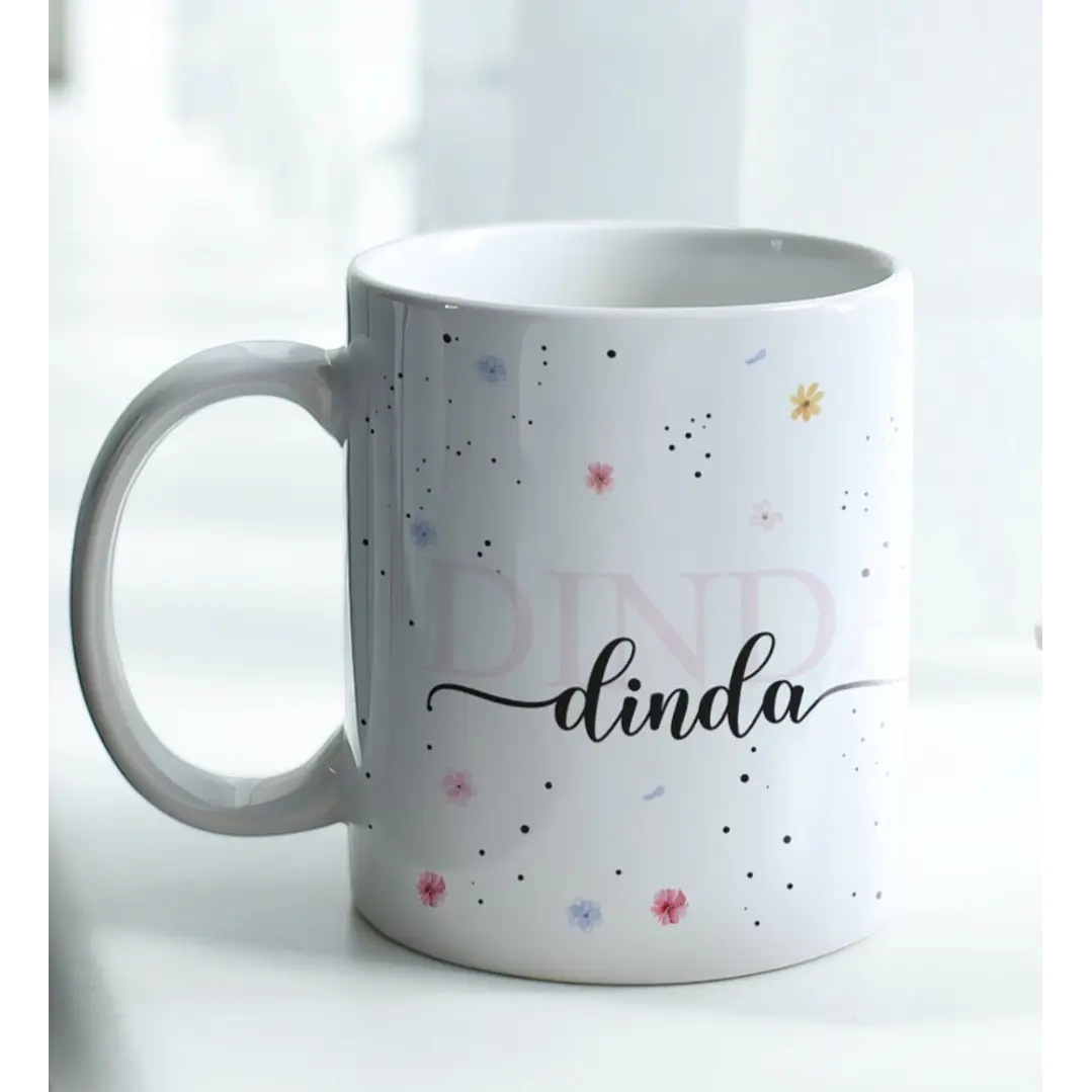 6 Artes para Caneca Mamãe, Dinda, Avó Jardim Arquivo Editável 4