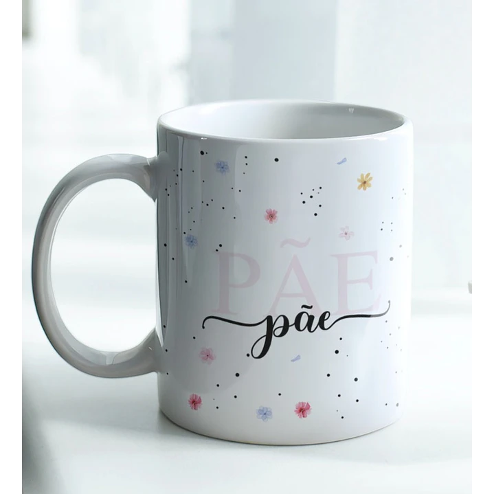 6 Artes para Caneca Mamãe, Dinda, Avó Jardim Arquivo Editável 6