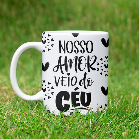 10 Artes para Caneca Dia dos Namorados Frases Arquivo Editável 