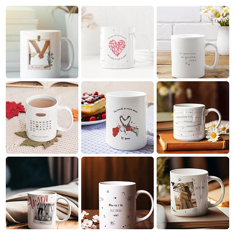 18 Artes para Caneca Dia Dos Namorados Arquivo Editável 