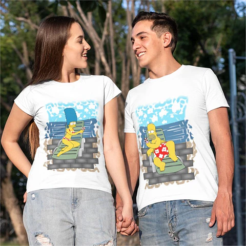Arte para Camisa Casal que Bebe Junto Arquivo Editável