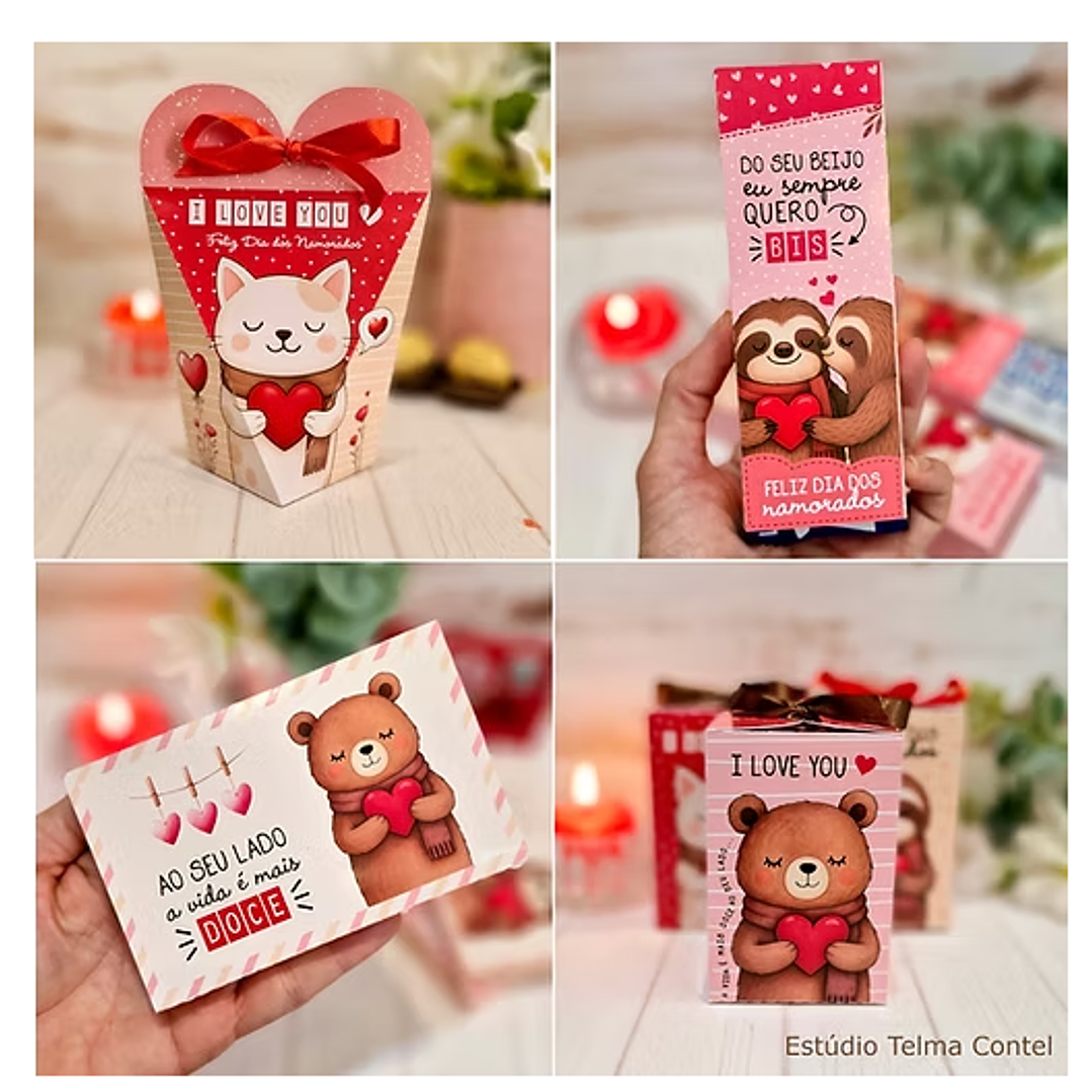 Arquivo de Corte Dia dos Namorados Arquivo em Pdf  1