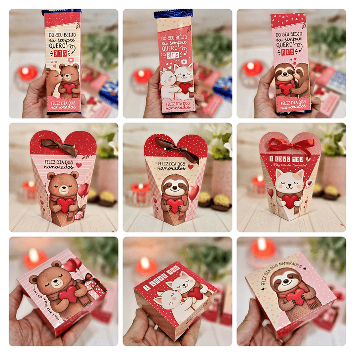 Arquivo de Corte Dia dos Namorados Arquivo em Pdf  2