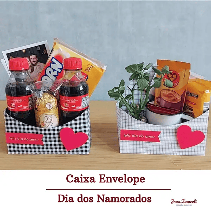 Arquivo de Corte Mimos Envelopes e Caixa Envelope Dia dos Namorados Arquivo em Png 1