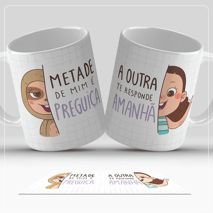 6 Artes para Caneca Frases Divertidas Arquivo em Jpg 6