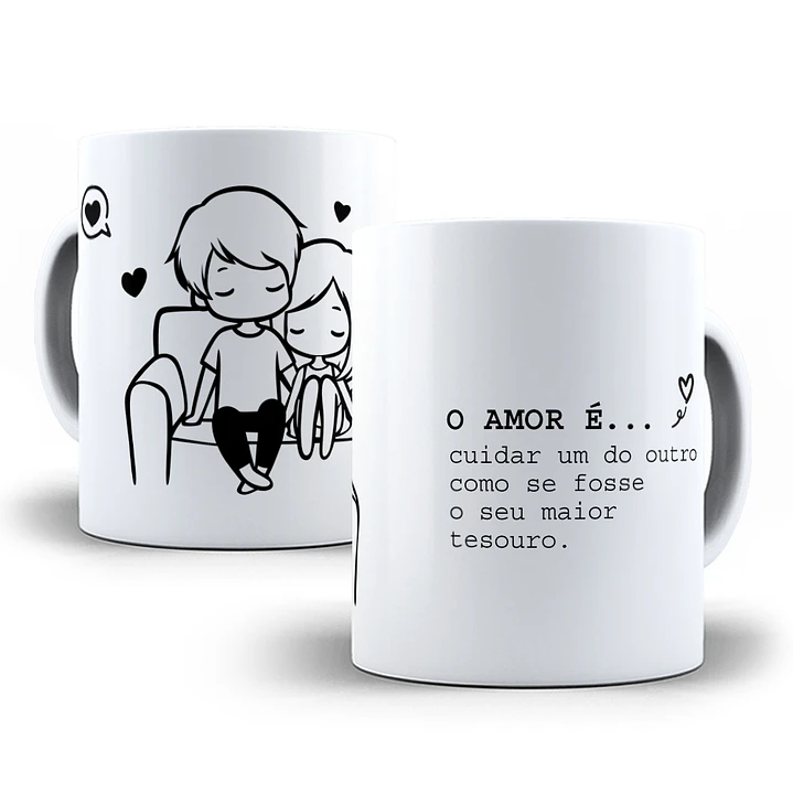 14 Artes para Caneca Dia dos Namorados O Amor é Arquivo Editável  6