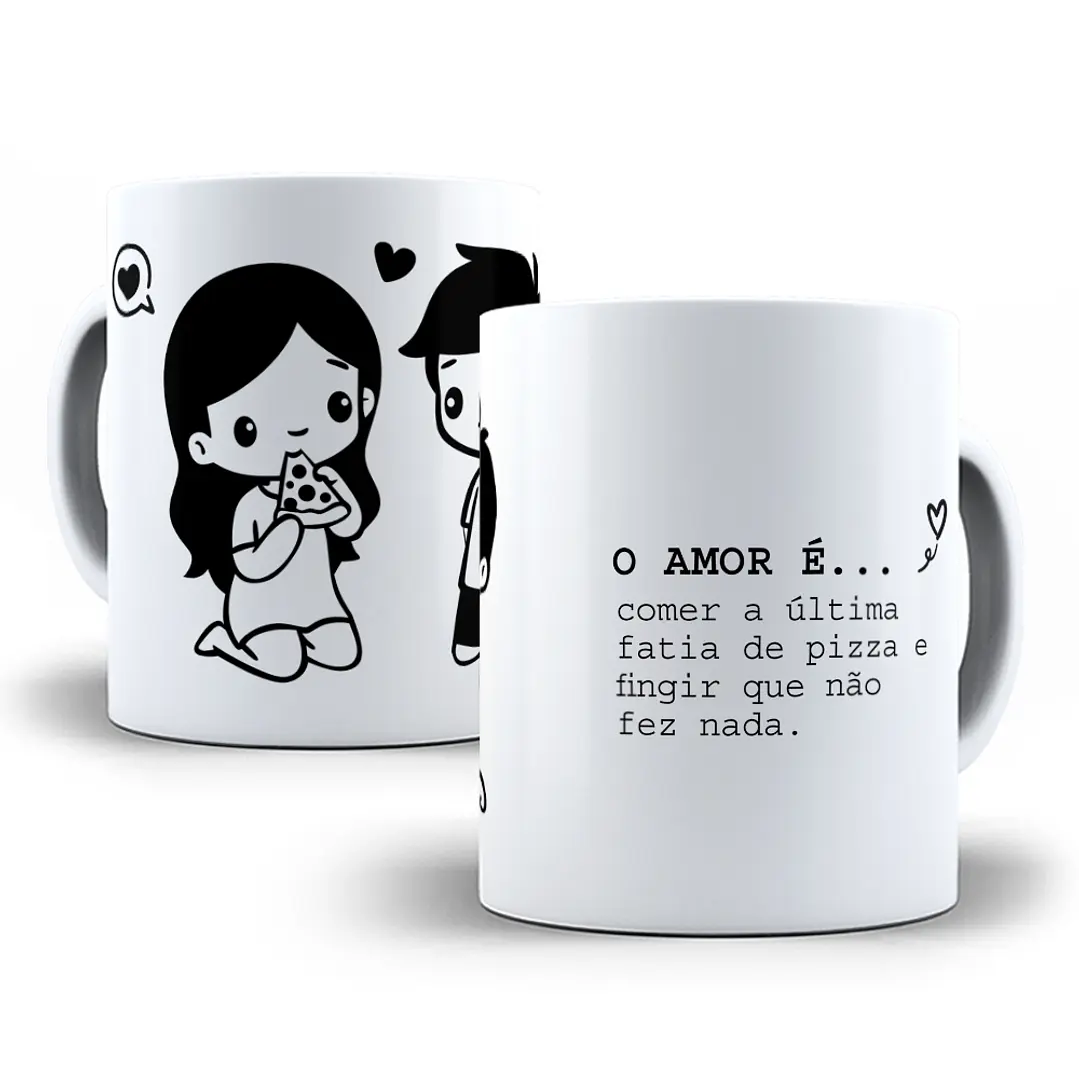 14 Artes para Caneca Dia dos Namorados O Amor é Arquivo Editável  12