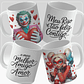 16 Artes para Caneca Dia dos Namorados Par Personagens Arquivo em Jpg - Thumbnail 5