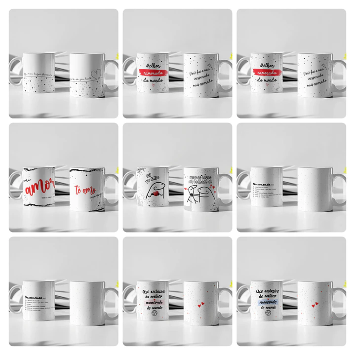34 Artes para Caneca e outros Dia dos Namorados Arquivo em Jpg 3