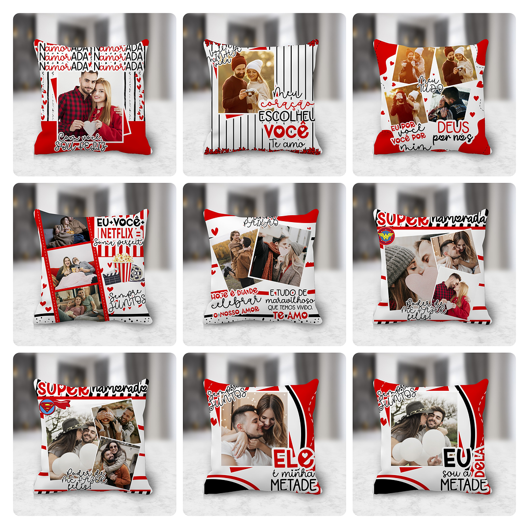 36 Artes para Caneca Azulejo e Almofada Dia Dos Namorados Arquivo Editável 3